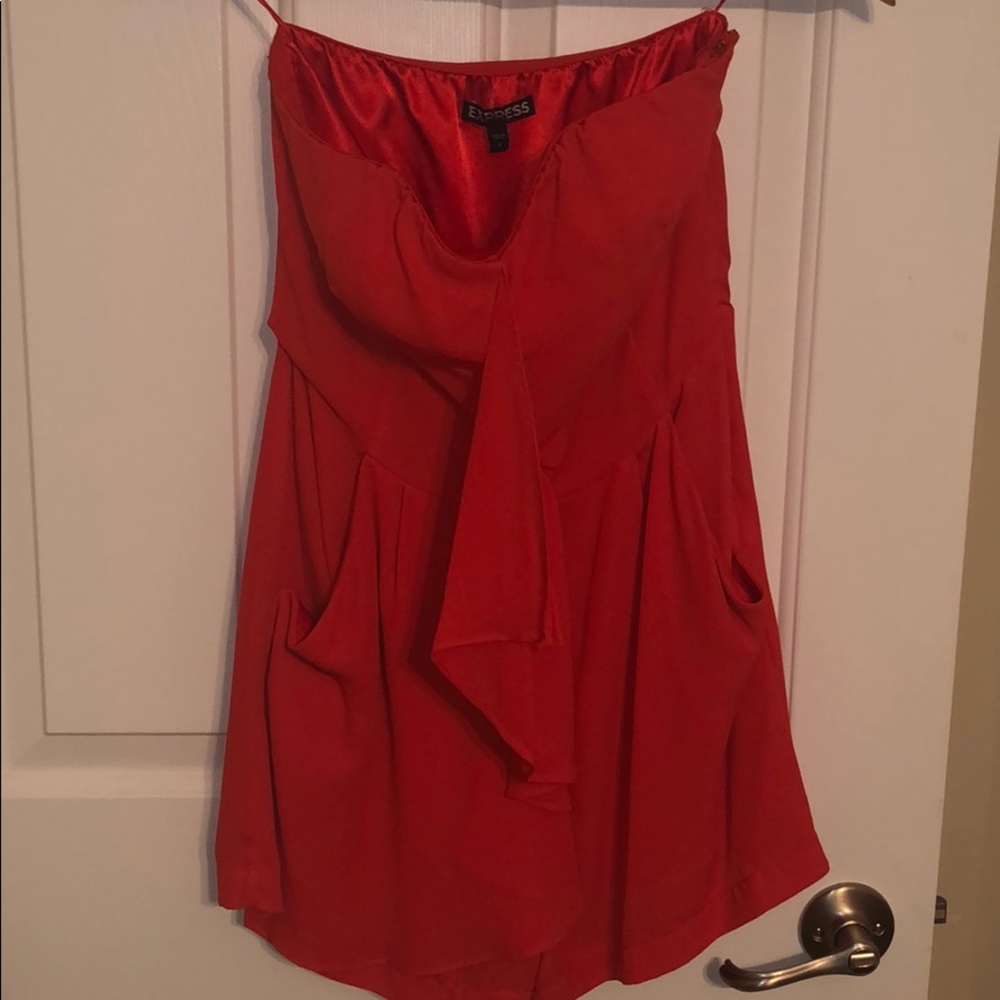 Express Romper Orange